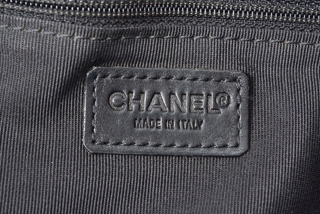 Chanel Shoulder Bag Tote Bag A4 Chanel Coco Mark Caviar Skin Black Preowned