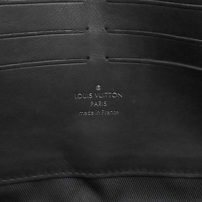 Louis Vuitton Shoulder Bag Soft Trunk Wallet Taurillon Leather Black Hardware