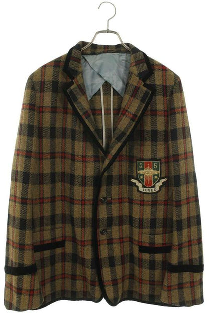 Gucci 1xxpf0 Field Flower Embroidered Wool Jacket Men's 50