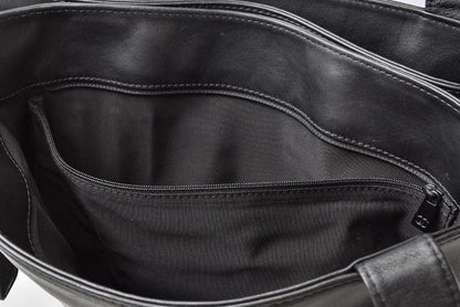 Chanel Shoulder Bag Tote Bag A4 Chanel Coco Mark Lamb Leather Black