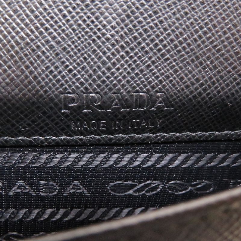 Prada 2zh068 Leather Black Mini Strap Shoulder Bag 0119 Prada