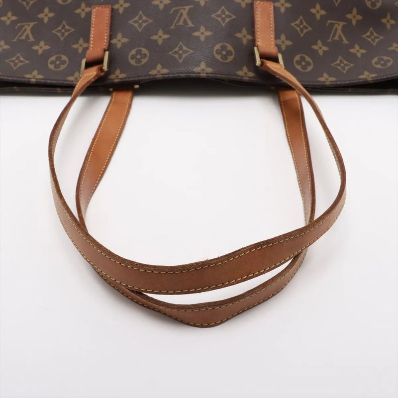 Louis Vuitton Monogram Cabas Alto M51152 Leather Tote Bag Shoulder Hand A4