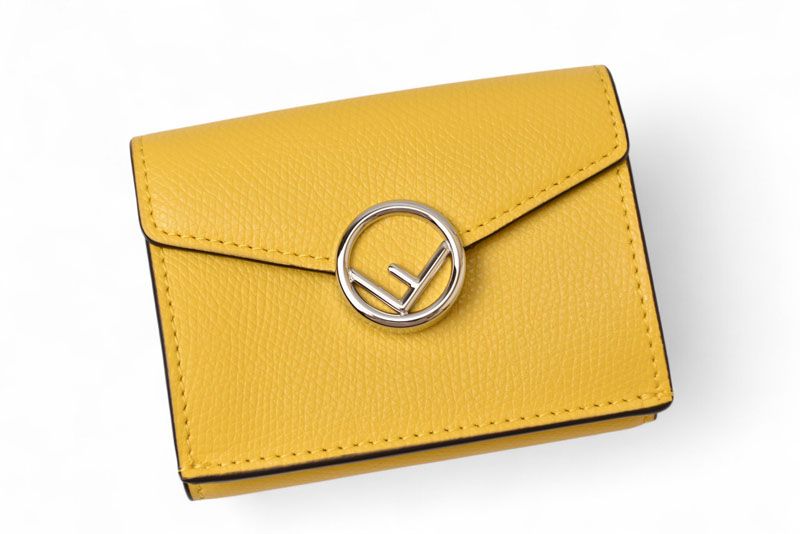 Fendi Wallet Mini Wallet Fendi Trifold Wallet F IS Fendi F IS Fendi 8m0395 SUN
