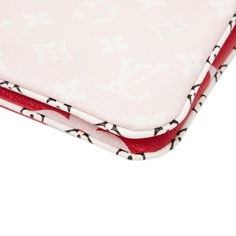 Louis Vuitton Monogram Giant Pochette Double Zip Crossbody Shoulder Bag M67561