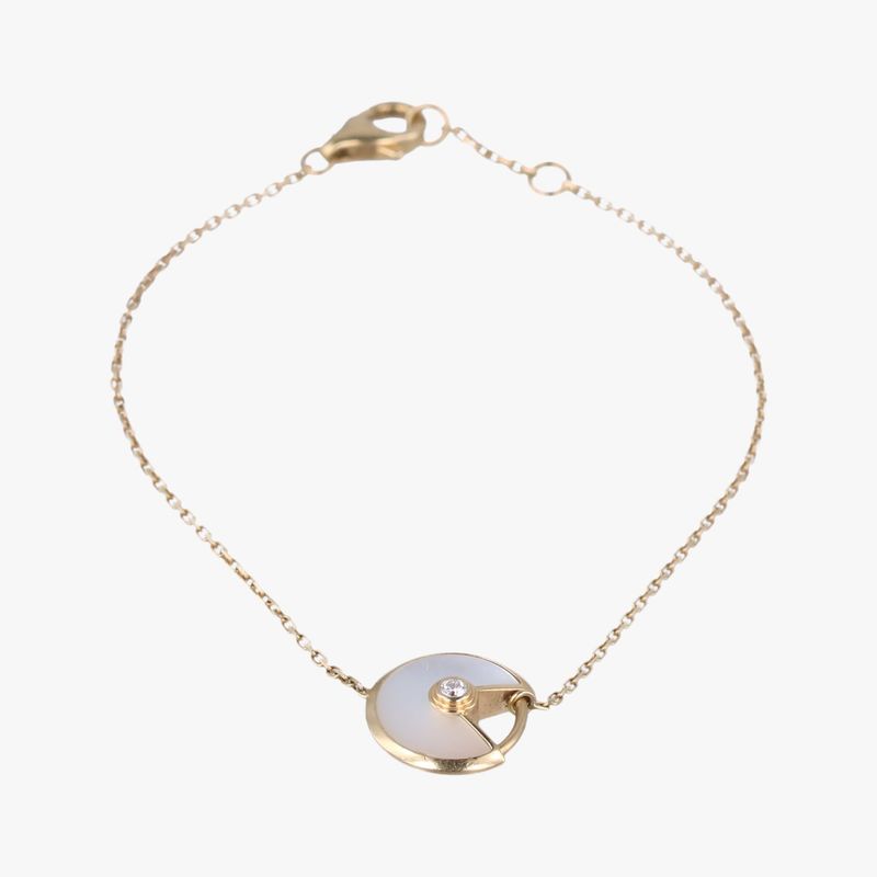 Cartier Amourette De Cartier Gold And White Au750 B6044015 Kex146