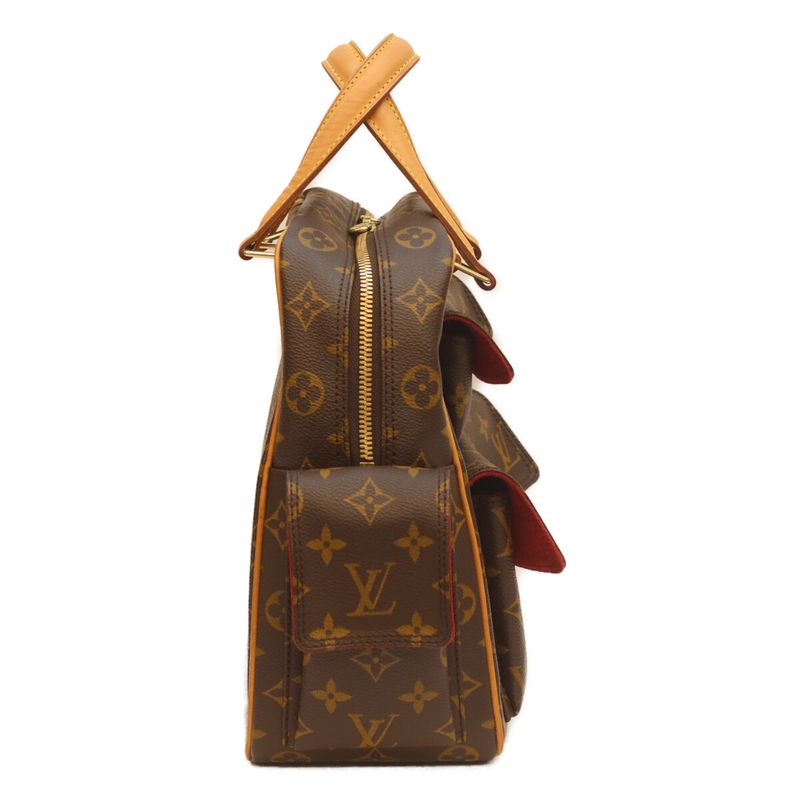 Louis Vuitton 04 M51161 Monogram Exantricite Handbag Brown