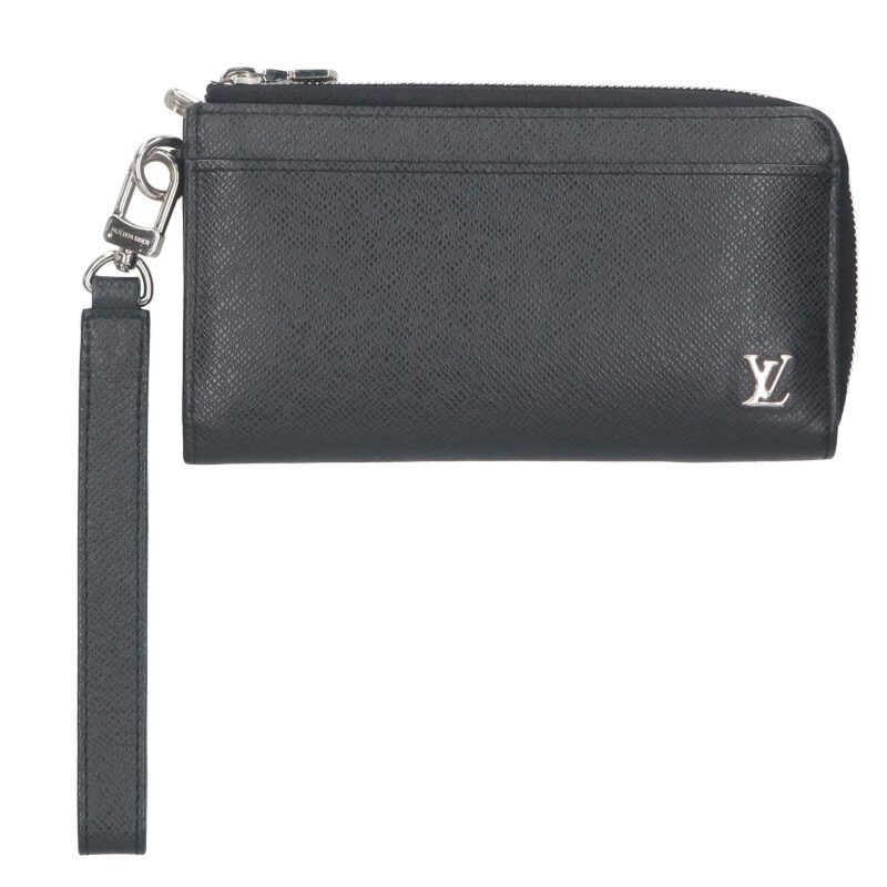 Louis Vuitton M69409 Zippy Dragonne Taiga L Shaped Long Wallet For Men