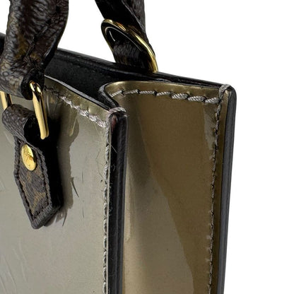 Louis Vuitton Crossbody Shoulder Bag Handbag Monogram Vernis Petite Sac Pla