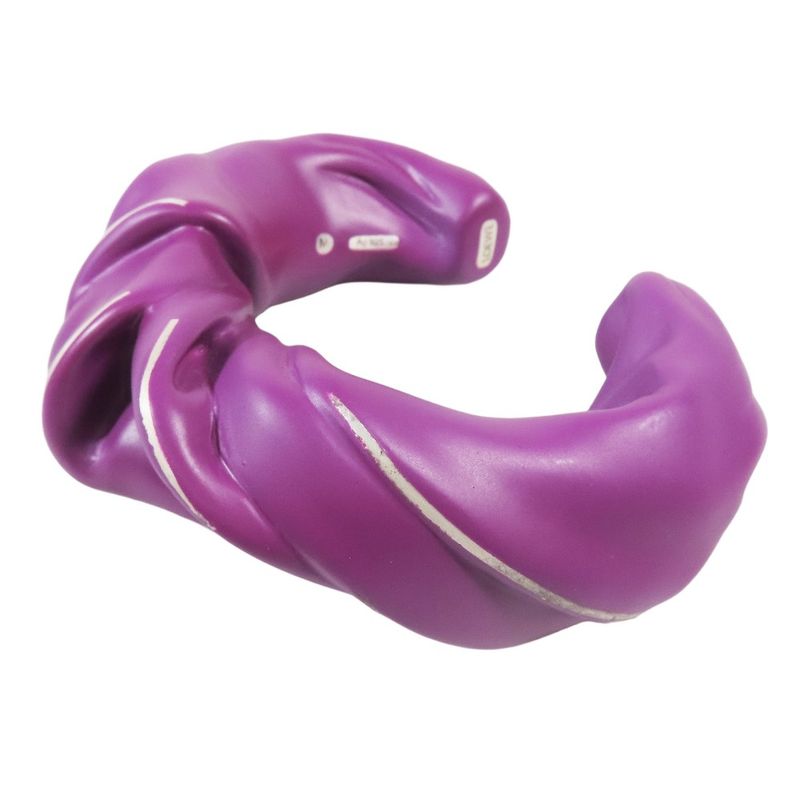 22ss Loewe Twisted Bangle Bracelet Bangle Accessories Ag925 Silver M Purple