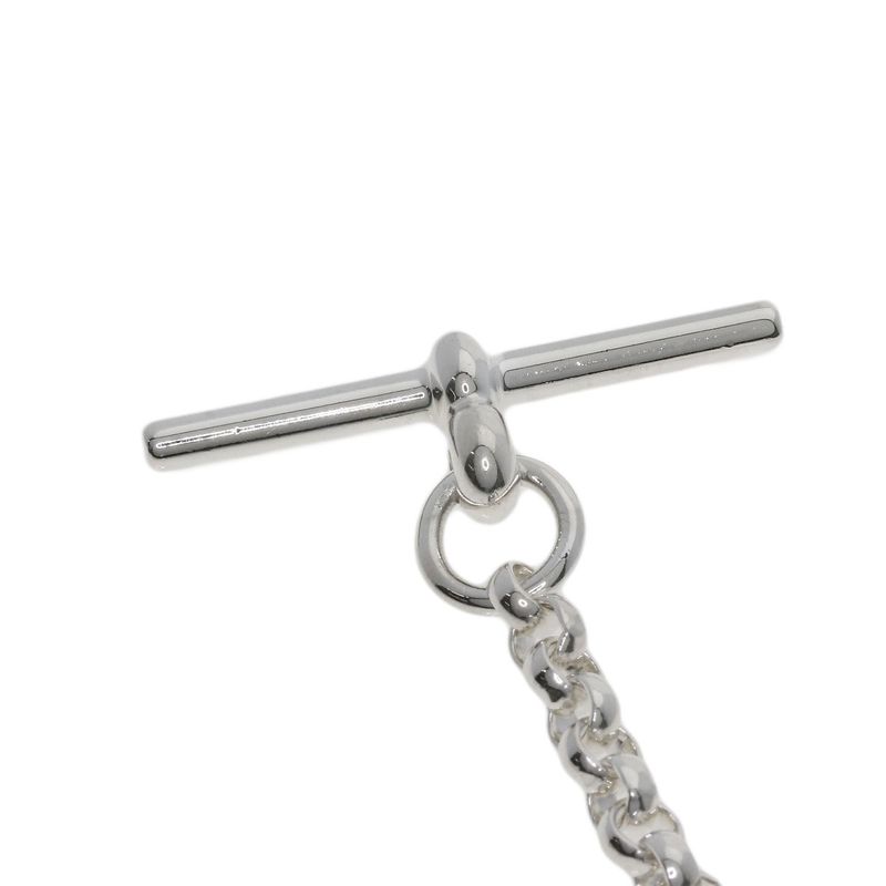 Hermes Chaine D'ancre Punk LG Necklace SV Ladies