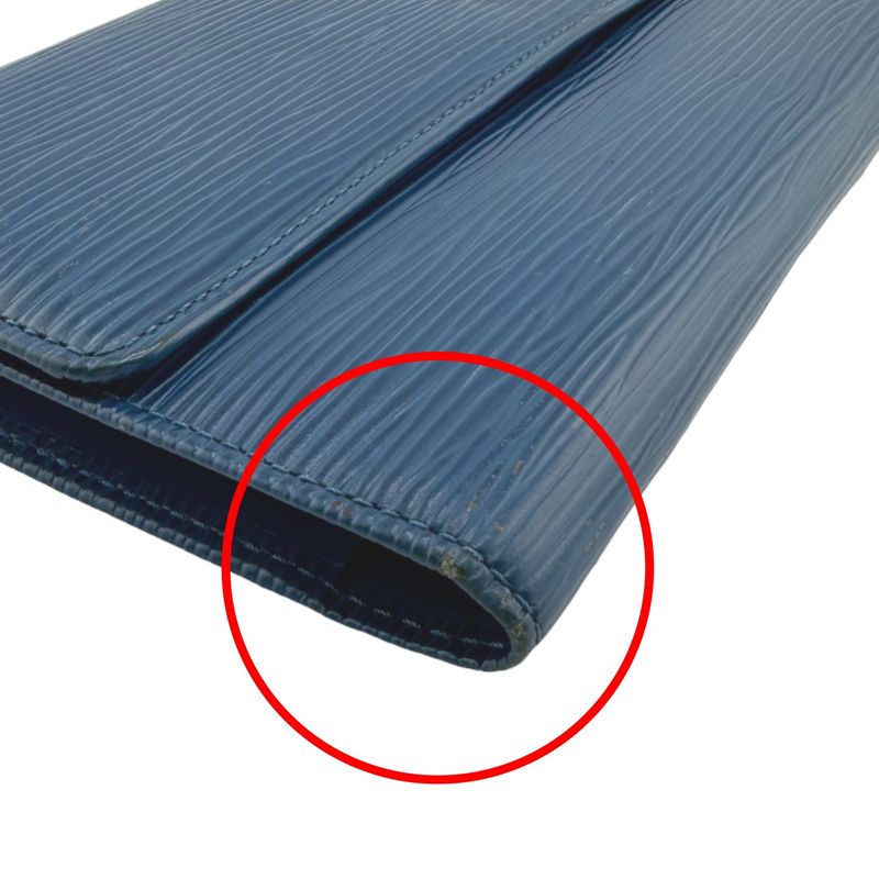 Louis Vuitton M63385 Epi Long Wallet Porte Trésor International Long Wallet