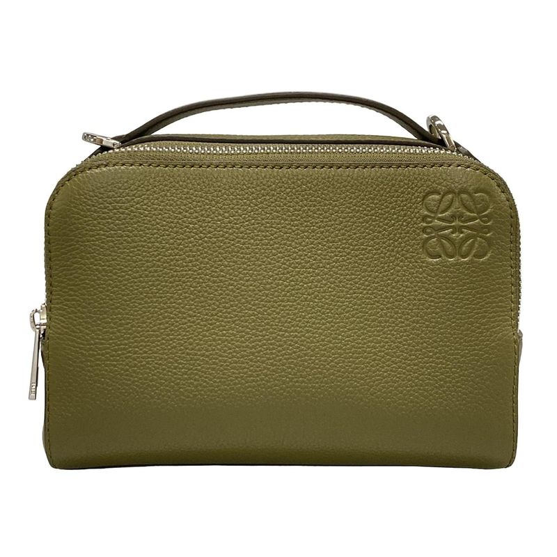 Loewe Handbag Crossbody Camera Bag Mini C660r41x02 Khaki Green Mini Bag