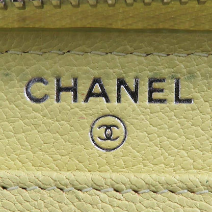 Chanel Round Zipper Long Wallet