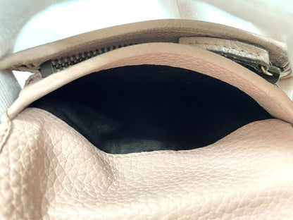 Gucci Animalier Bee Blind For Love Leather Compact Wallet 460185 Pink Made In