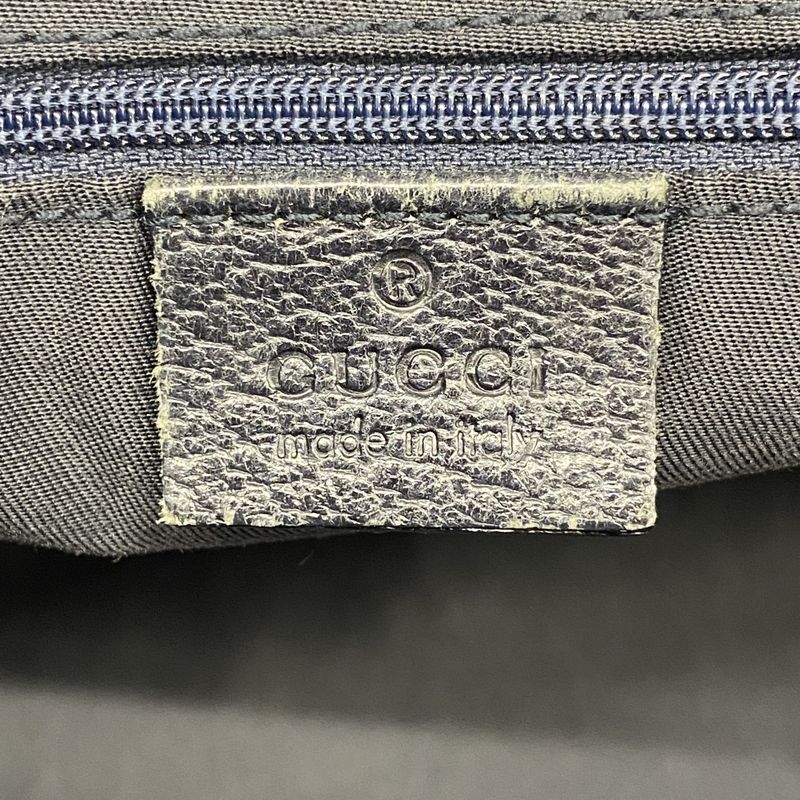 Gucci Tote Bag GG Canvas/sherry Line 145758 Canvas Beige Navy Red Silver