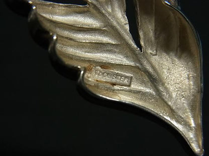 Tiffany & Co Tiffany & Co Sv925 Leaf Pin Brooch Pin Brooch Pin Badge