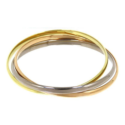 Cartier Trinity Bracelet Classic Model 18K Yellow Gold 18K White Gold 18K Pink