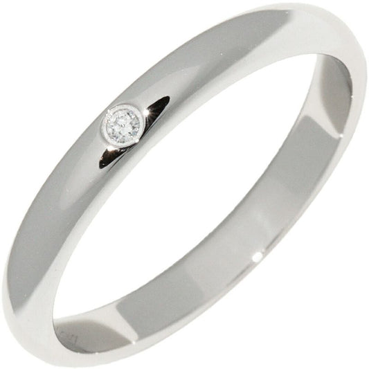 Cartier Ring Pt950 Diamond 1P (001ct) Classic Wedding Ring 1895 Wedding Ring