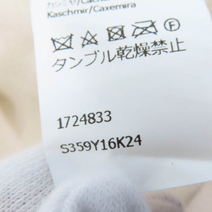 LOEWE S359y16k24 100% Cashmere Long Sleeve Knit Cardigan With Logo Hardware