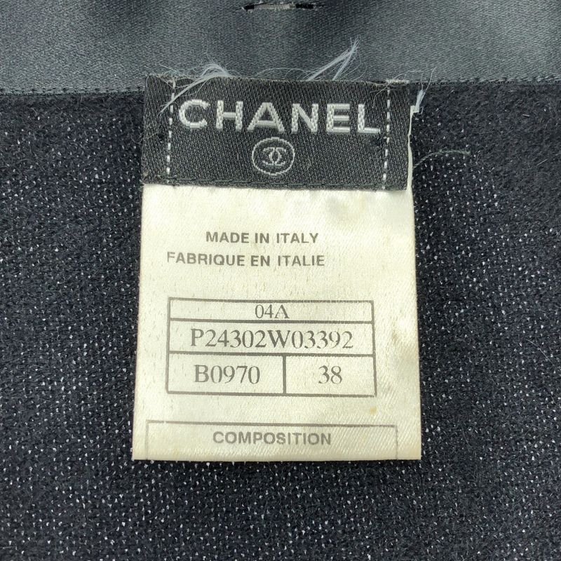 Chanel | 2004aw | Trevotoni Shirt Part Docking Cashmere Knit Cardigan | 38 |