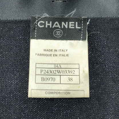 Chanel | 2004aw | Trevotoni Shirt Part Docking Cashmere Knit Cardigan | 38 |