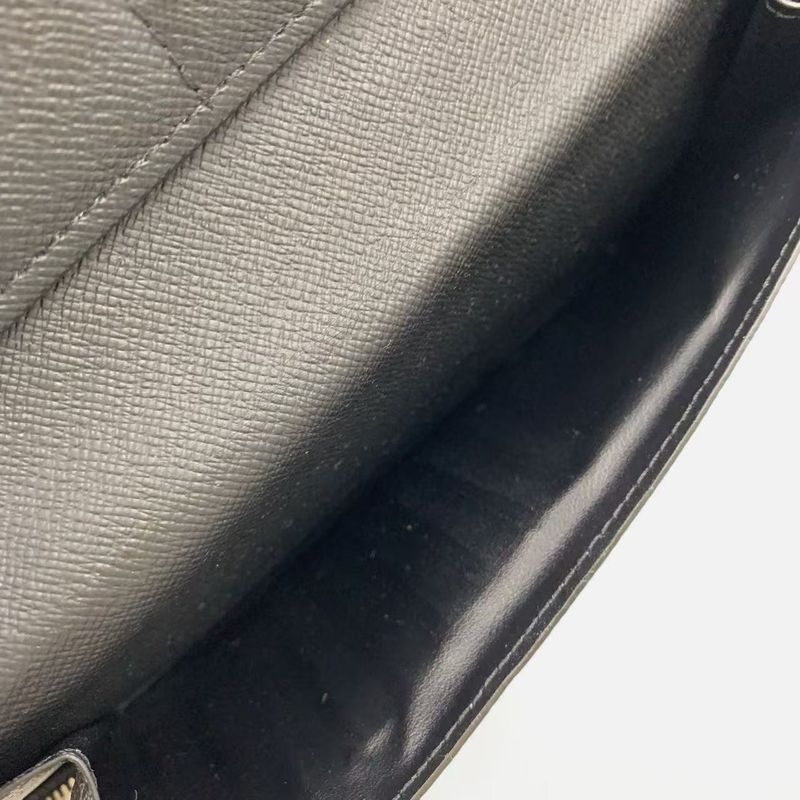 Louis Vuitton Zippy Wallet Vertical Damier Graphite Damier Graphite PVC Black