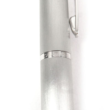 Cartier Trinity Hairline Twist Ballpoint Pen Silver With Box And Case Made In