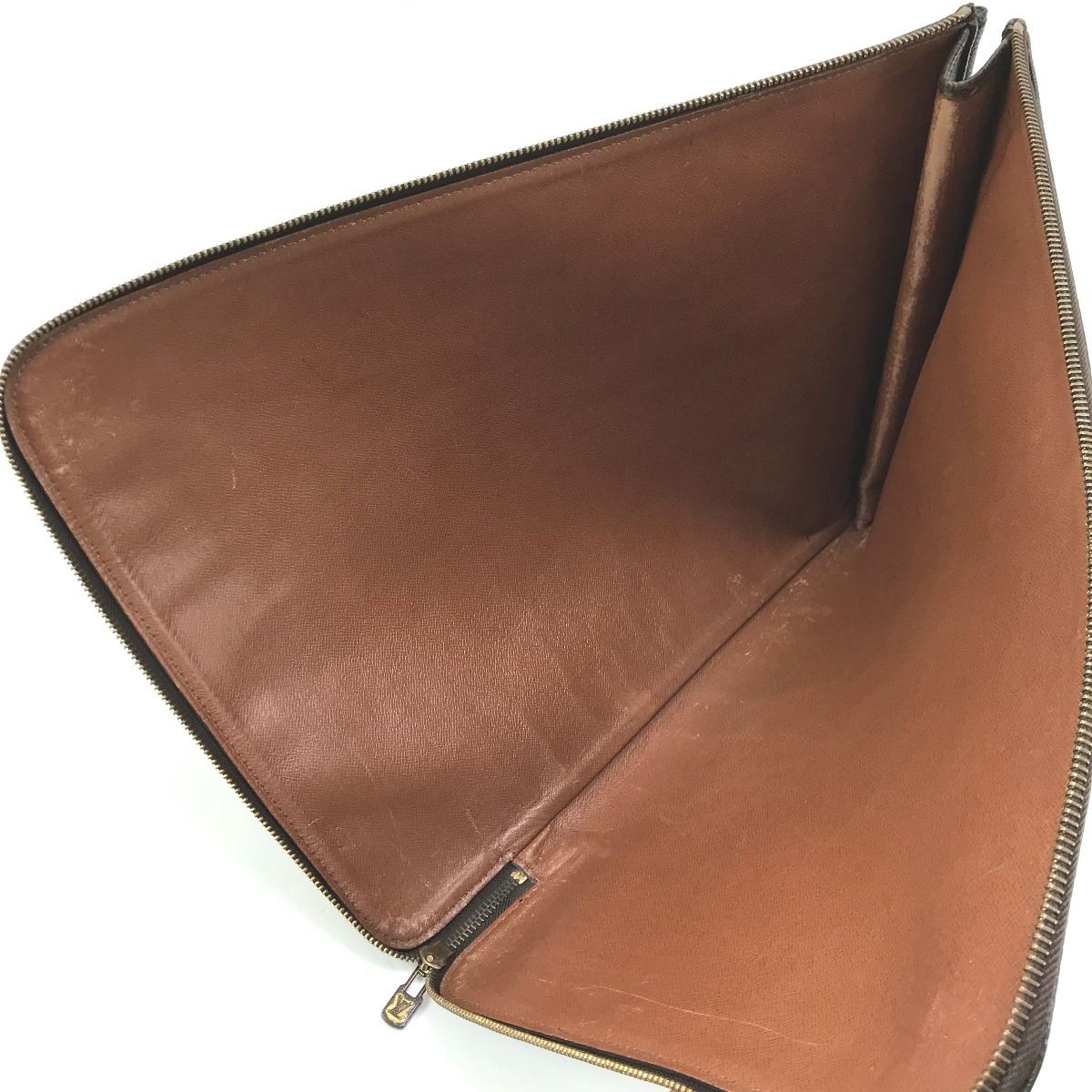 Louis Vuitton Monogram Document Case M53456 Brown