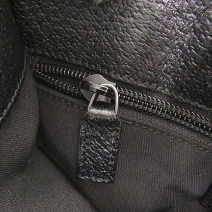 Gucci 27639 GG Canvas Leather Black Shoulder Bag Black 1047 Gucci