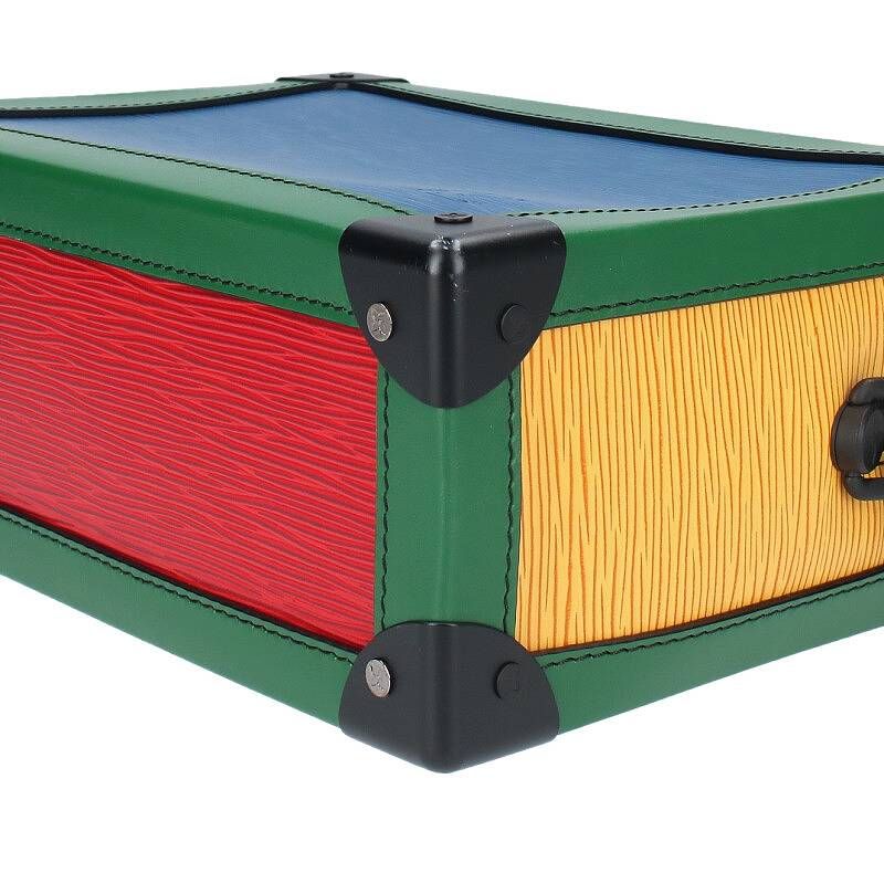 Louis Vuitton M55568 Epi Soft Trunk Multicolor Shoulder Bag For Men