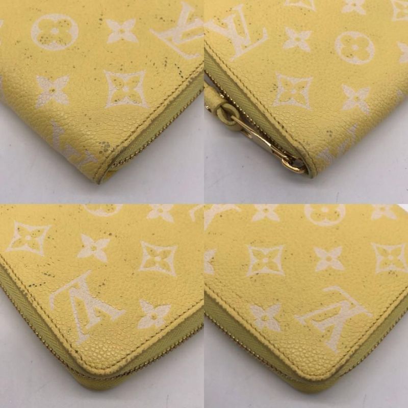 Louis Vuitton Monogram Empreinte Zippy Wallet Jaune Price Negotiation Welcome