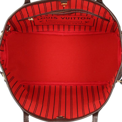 Louis Vuitton Neverfull PM Damier Tote Bag Damier Canvas N41359 Brown Ladies