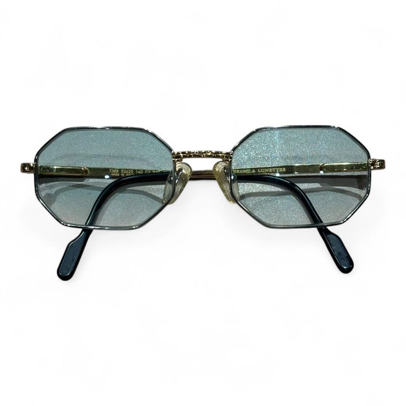 Tiffany & Co (tiffany & Co) T388 23K Sunglasses Unisex Gold 52□20