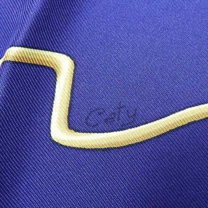 Hermes Scarf Carré 90 Silk Purple Bellflower Red Casy Scarab Pattern Women