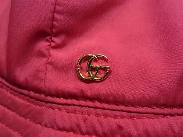 Gucci GG Marmont 100% Polyester Bucket Hat Size XS 55cm (21.65in) Hat Ladies
