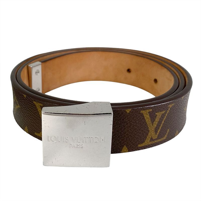 Louis Vuitton Monogram Santure Gallet Belt