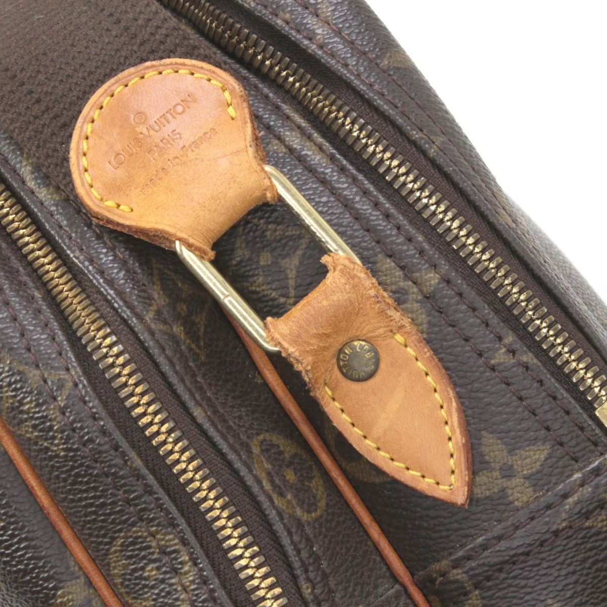 Louis Vuitton Monogram Reporter GM Shoulder Bag M45252 Brown