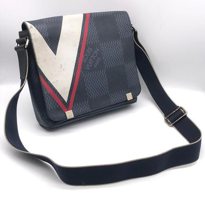 Louis Vuitton Damier Ecobalt District PM NM Shoulder Bag Price Negotiation