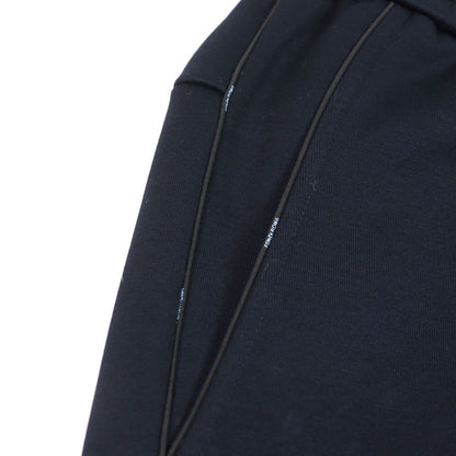 Fendi 2021 Fb0599 Track Pants With Logo Sideline Back Pockets Dark Navy 48 Made