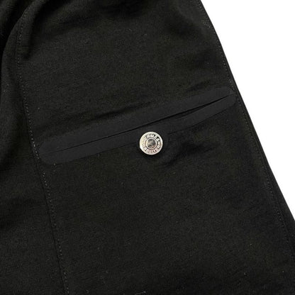 Hermes Short Sleeve T-Shirt Hermes Fit H800731e Merino Wool Serie Neck Zipper