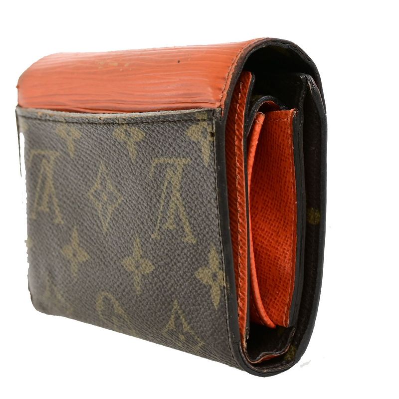 Louis Vuitton Marylou Compact Trifold Wallet Monogram Leather Orange M60495