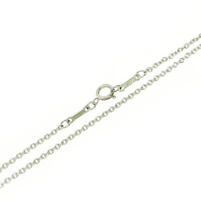 Tiffany & Co Silver Elsa Peretti Open Heart Necklace 9.8g 925 Engraved 479550