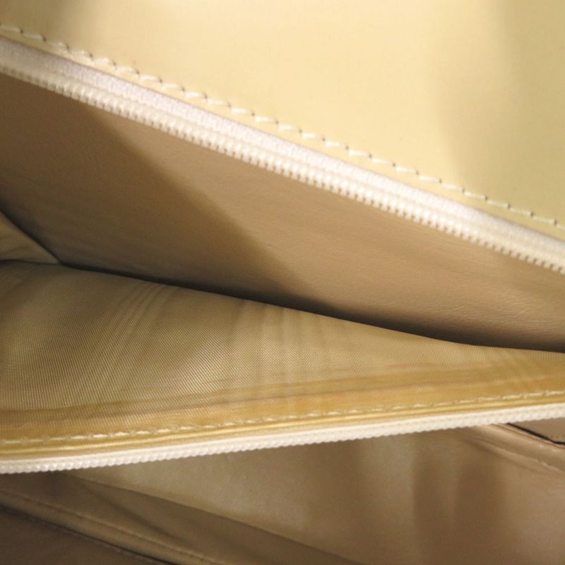 Gucci 2WAY Bamboo 000 1364 0633 Leather White Handbag White 0703 Gucci