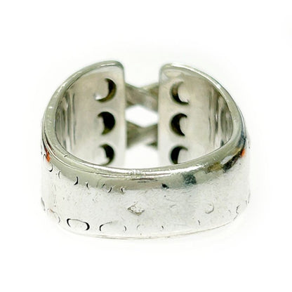Hermes Silver Mexico Ring 52 7.8g 925 Engraved 370030 Ring with Box