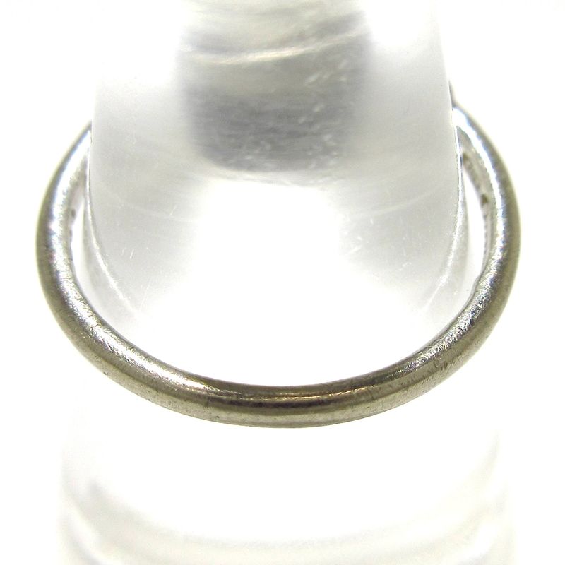 Cartier Ring 47 Hindu 18K White Gold X Diamonds 4P Diamonds