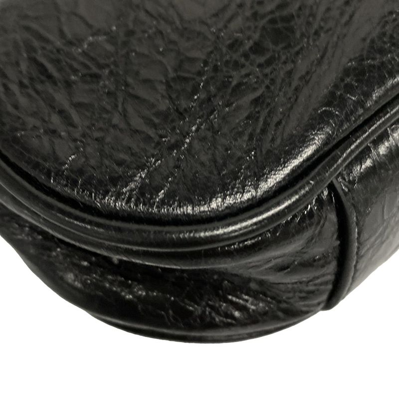 Balenciaga Shoulder Bag Le Cagor 695814 Black Chain Shoulder/mini Bag Lambskin