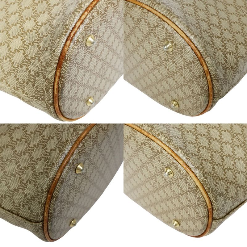 Celine Shoulder Tote Bag Macadam Beige 09bs110