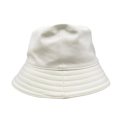 Hermes Hat Bucket Hat Harper Emile Size 58 Cotton White Navy Hermes