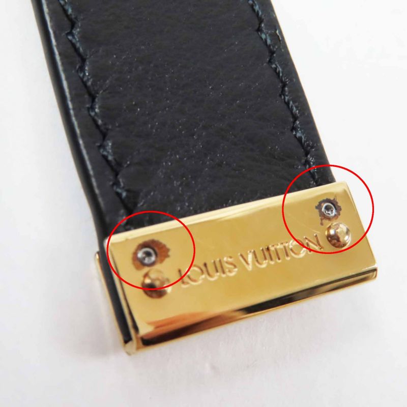 Louis Vuitton 23AW Wool Cotton Leather Belted Patched Long Sleeve Mixed