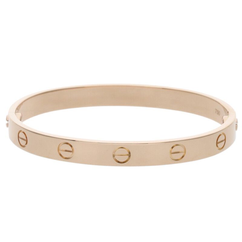 Cartier LOVE Bracelet Love Bracelet 18K Pink Gold Love Bracelet Men's 16